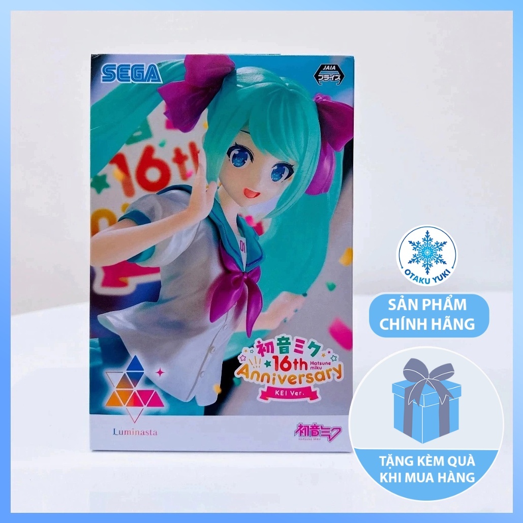 Mô Hình Hatsune Miku 16th Anniversary KEI Ver. Figure (SEGA)