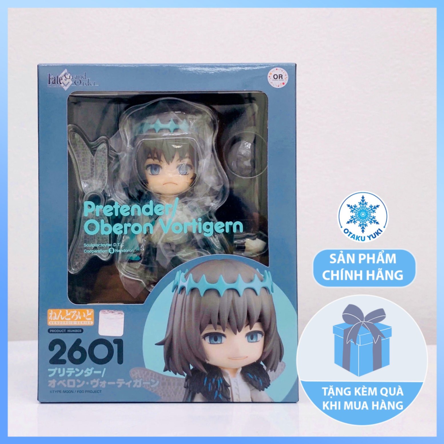 Mô Hình Nendoroid Oberon Pretender Third Ascension Ver. - Nendoroid 2601 Fate/Grand Order