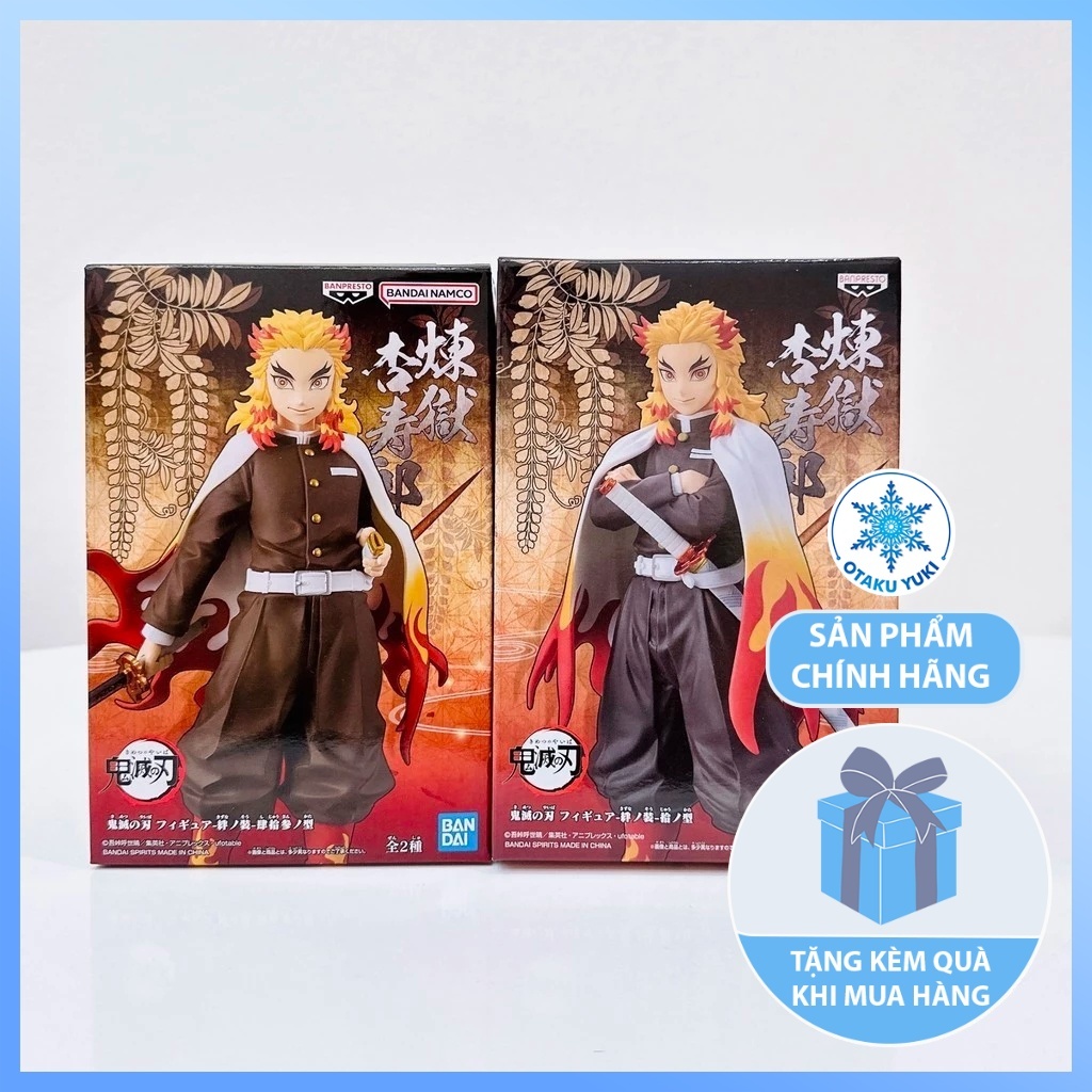 [Chính Hãng] Mô Hình Nhân Vật Kyojuro Rengoku - Kimetsu No Yaiba Figure