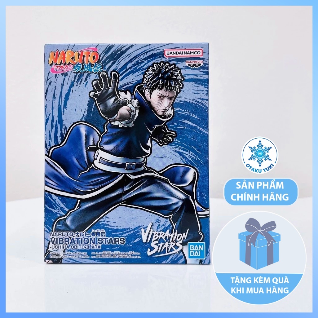 Mô Hình Obito Uchiha - Naruto: Shippuden Vibration Stars Vol 2 Figure (Banpresto)