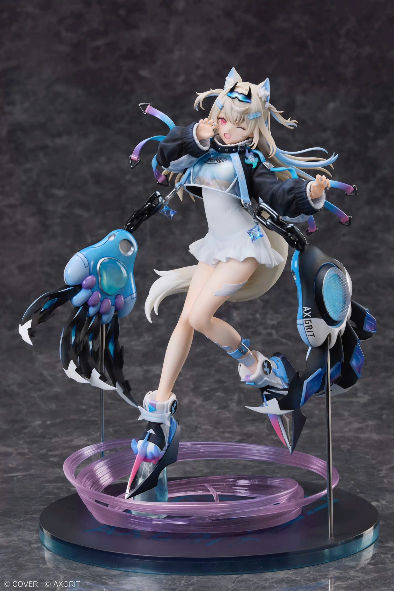 Mô Hình Fuwawa Abyssgard - AXGRIT Ver. - hololive production - 1/7 Scale Figure Chính Hãng (Design COCO)