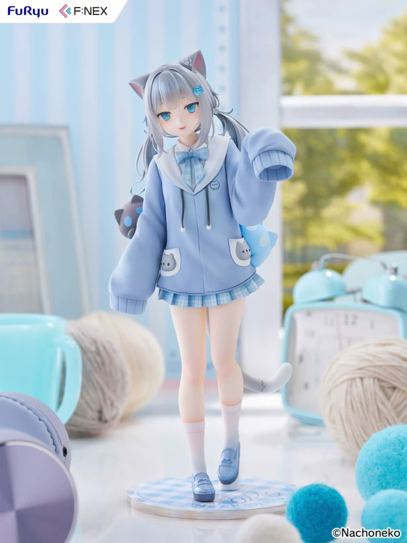 Mô Hình Nachoneko - New Outfit Ver. - Vtuber - 1/7 Scale Figure Chính Hãng (F:NEX)