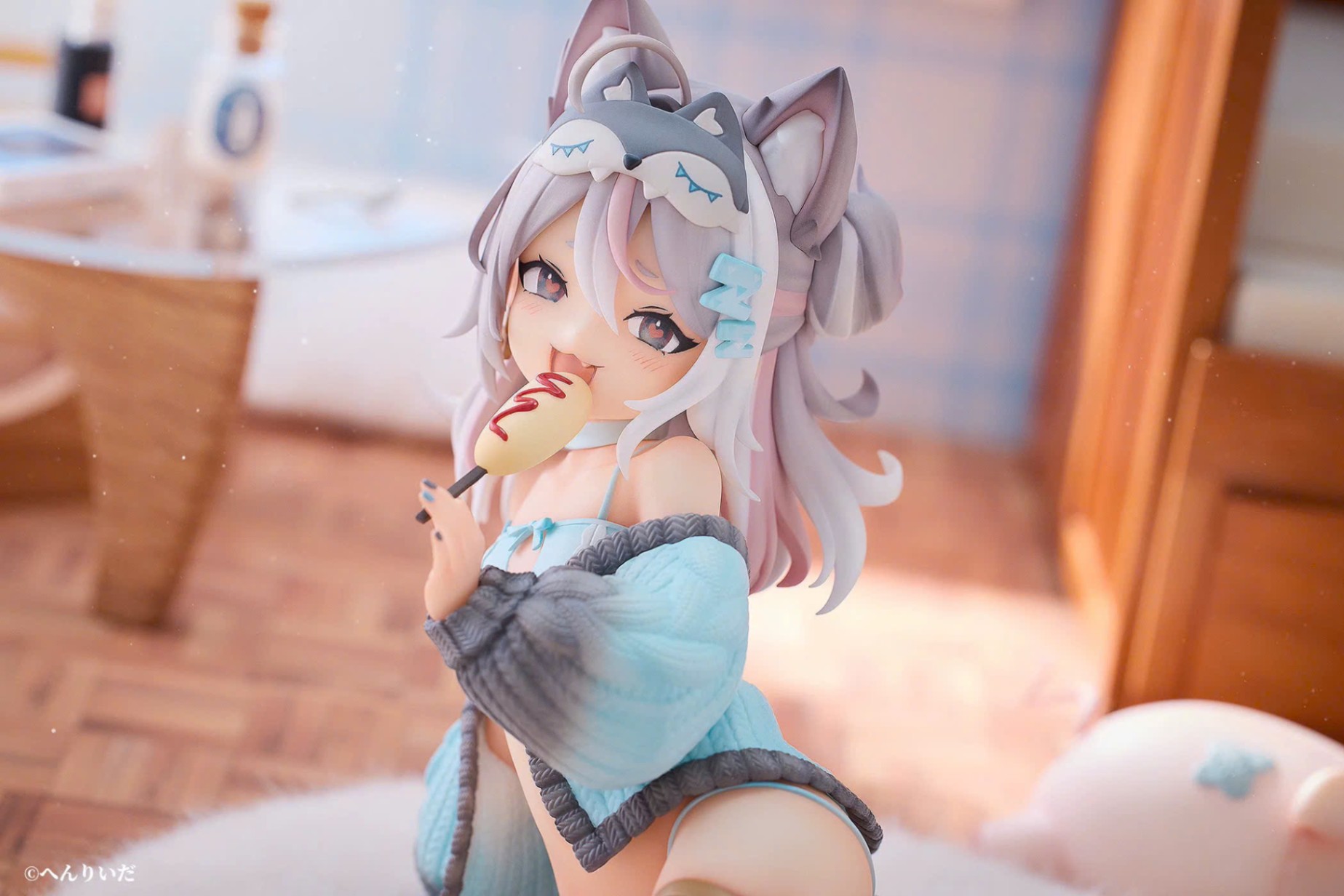 Mô Hình Oyasumi Ookami Haino - Original Character - 1/6 Scale Figure Chính Hãng (Vivify)