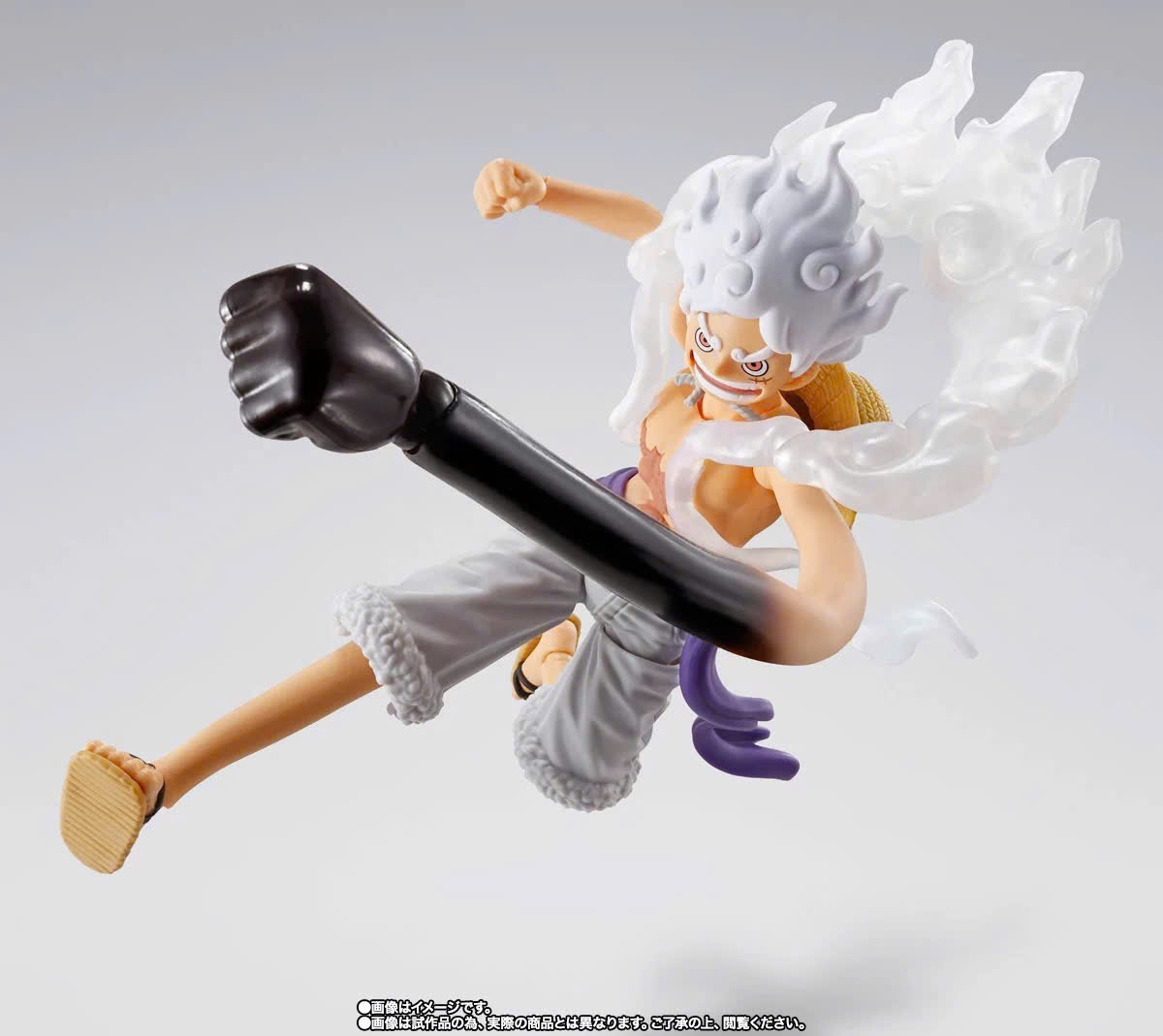 Mô Hình Monkey D. Luffy Gear 5 - Future Island Egghead - One Piece - S.H.Figuarts Action Figure Chính Hãng (Bandai Spirits)
