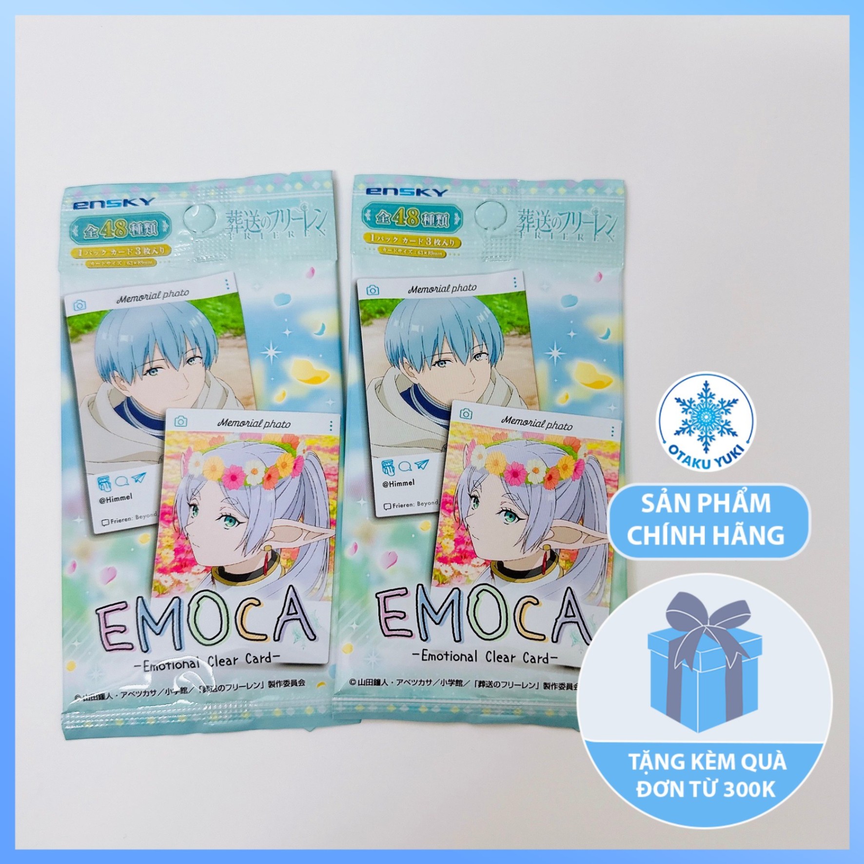 Gói Thẻ Pack Card EMOCA Frieren: Beyond Journey's End