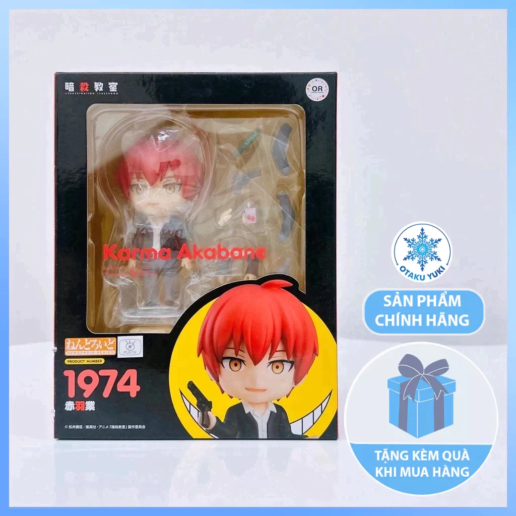 [Chính Hãng] Mô Hình Nendoroid Karma Akabane - Nendoroid 1974 Assassination Classroom