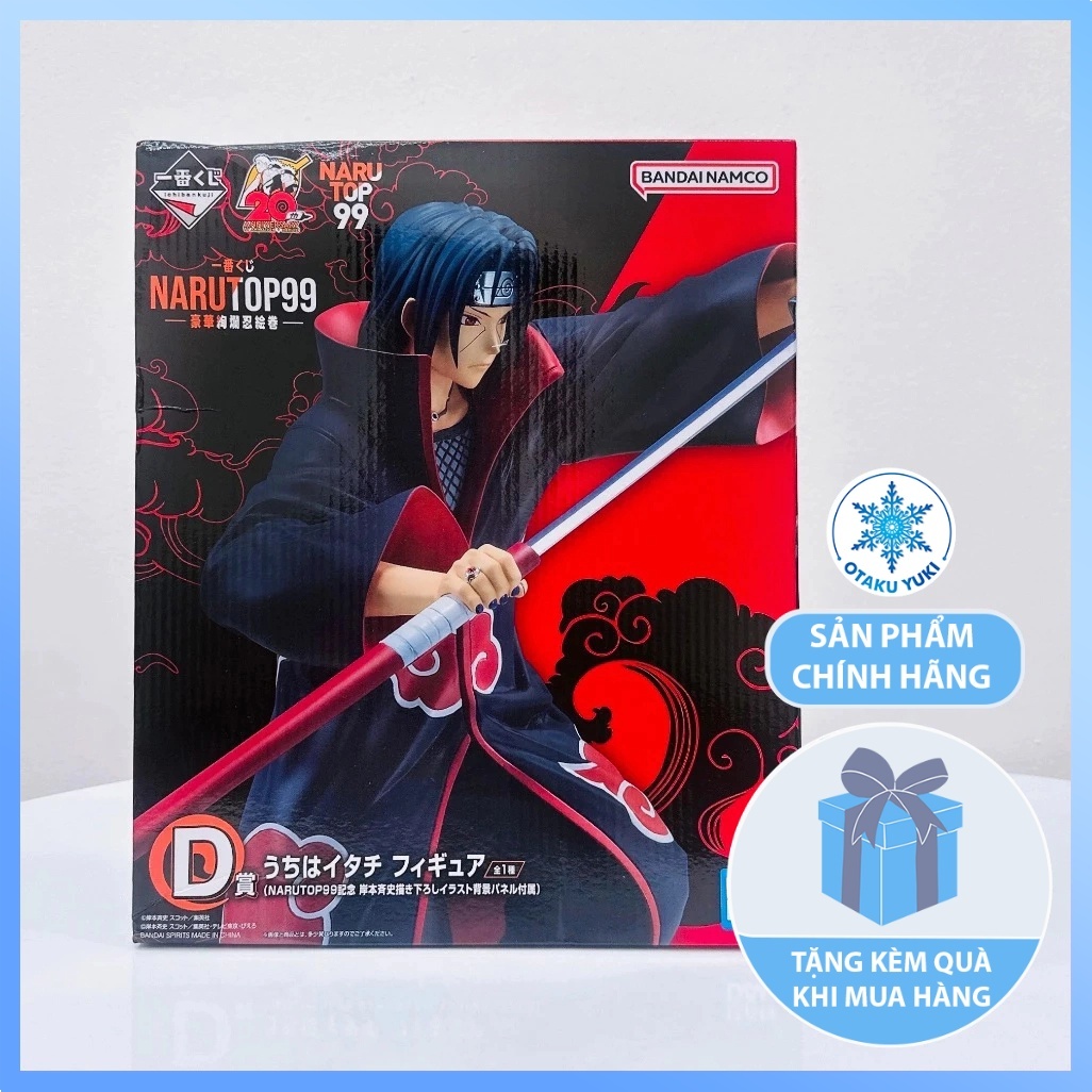 Mô Hình Uchiha Itachi - Naruto99 Ichiban Kuji Figure (BANDAI)