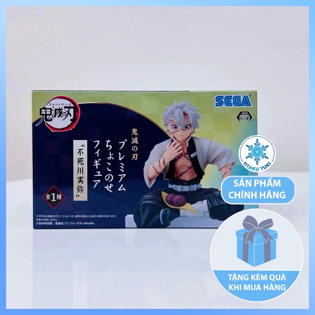 Mô Hình Shinazugawa. Sanemi - Kimetsu No Yaiba. Premium Chokonose Figure (SEGA)