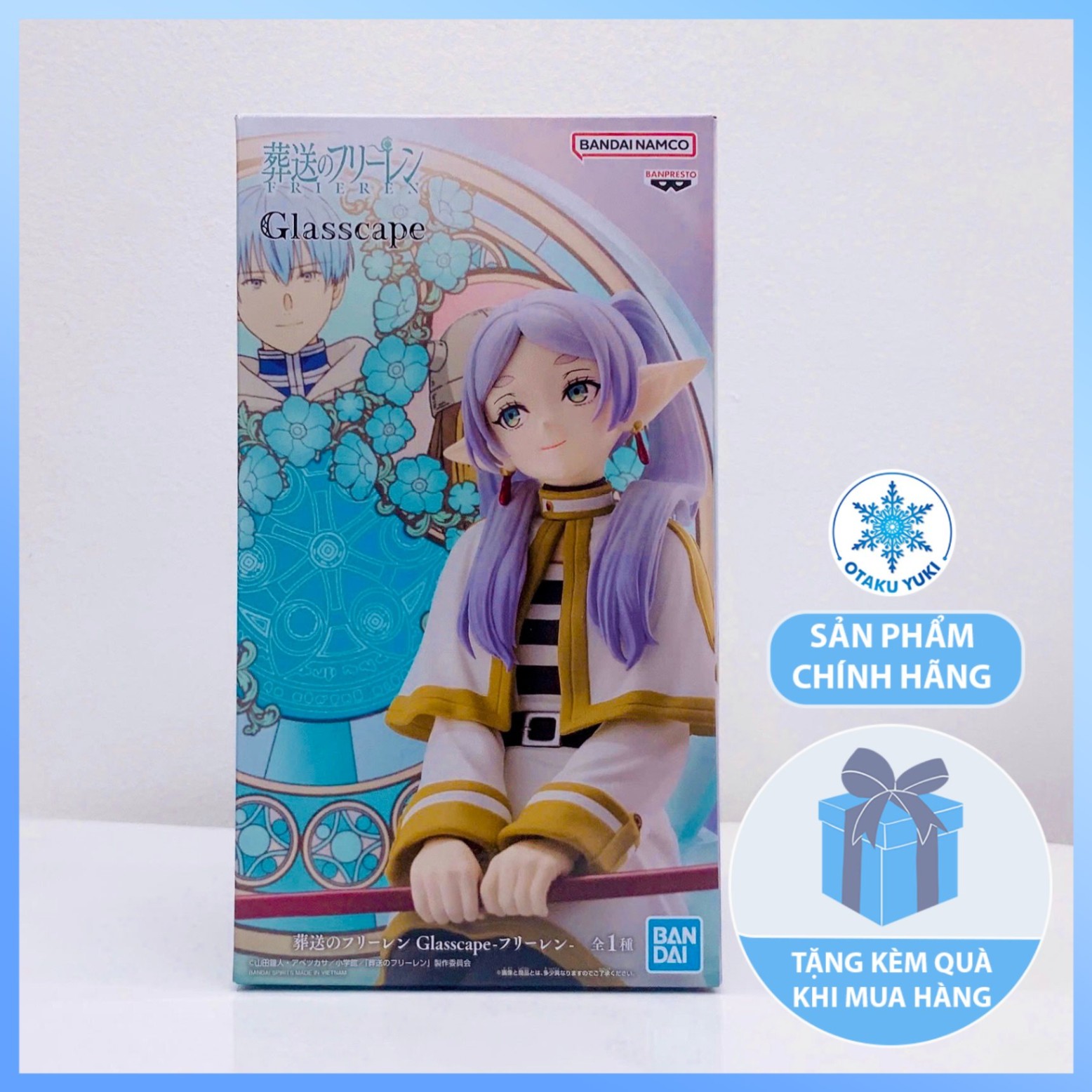 Mô Hình Frieren Glasscape - Frieren: Beyond Journey's End Figure Chính Hãng (Banpresto)