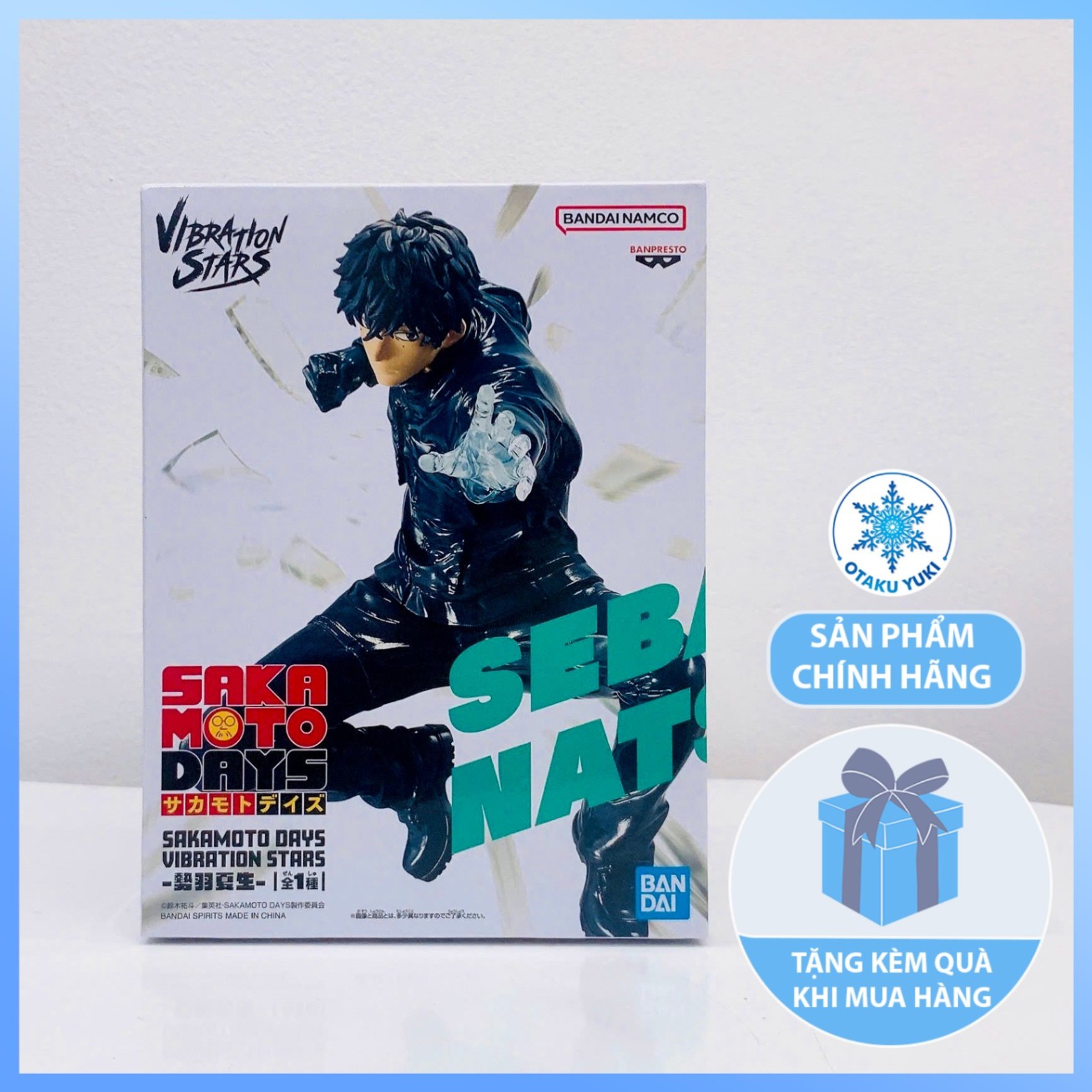 Mô Hình Natsuki Seba - Sakamoto Days Vibration Stars Figure Chính Hãng (Banpresto)