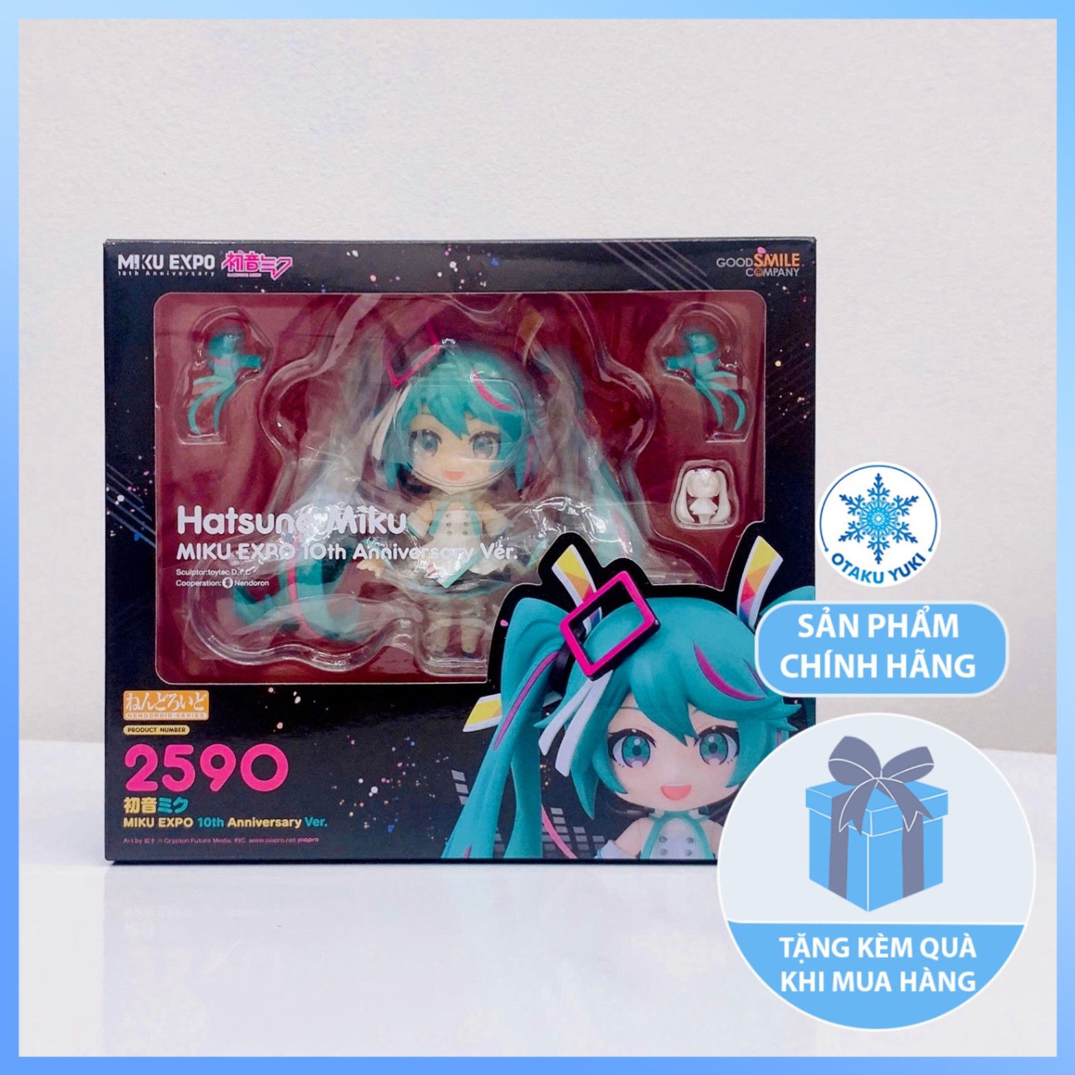 Mô Hình Nendoroid Hatsune Miku: Miku Expo 10th Anniversary Ver. - Nendoroid 2590 Character Vocal Series 01