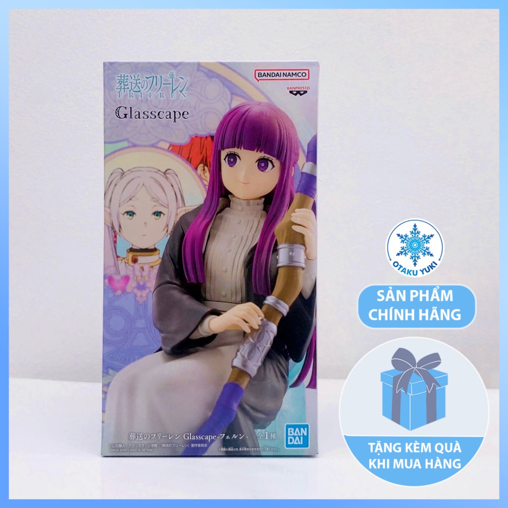 Mô Hình Fern Glasscape - Frieren: Beyond Journey's End Figure Chính Hãng (Banpresto)