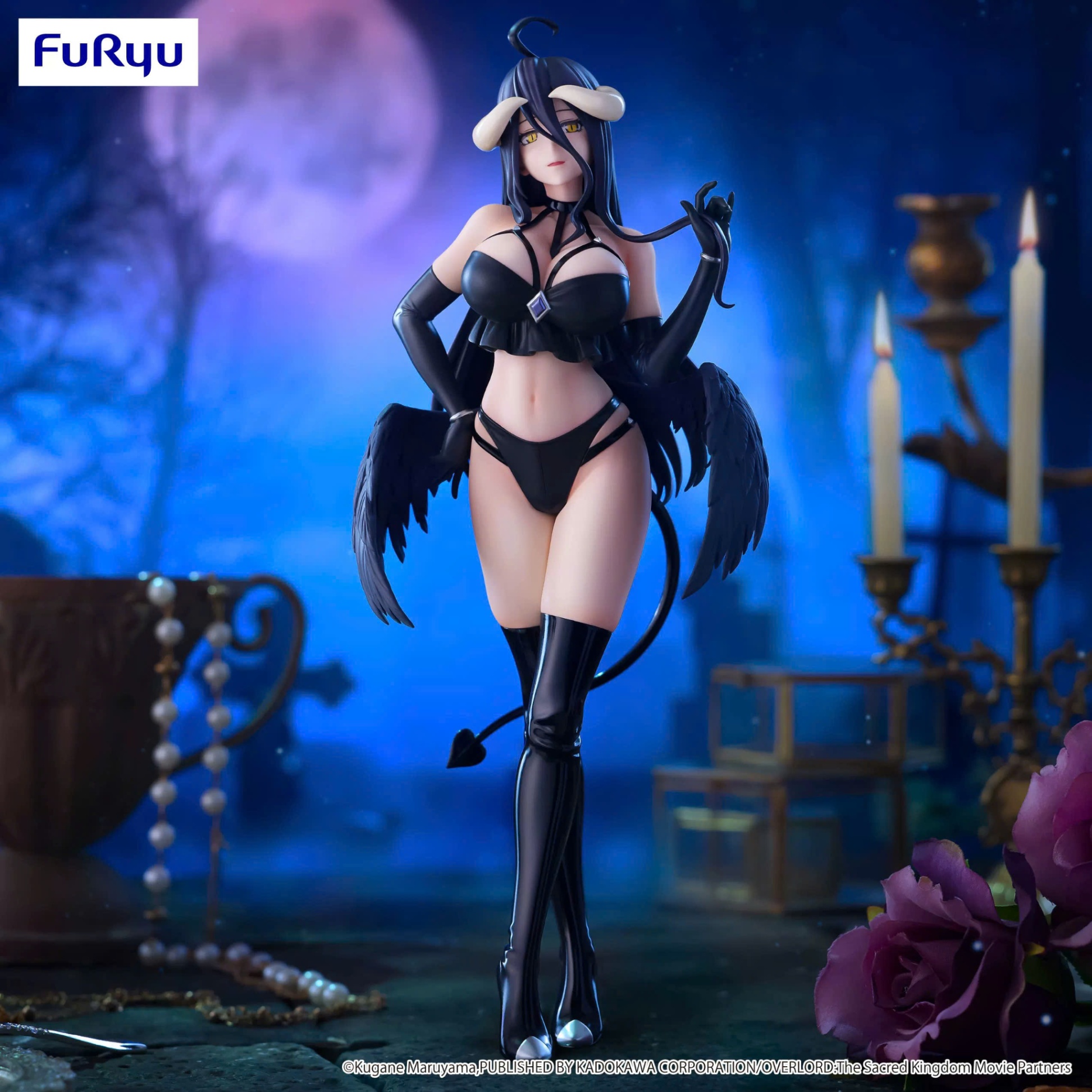 Mô Hình Albedo - Dark Ver - Overlord - BiCute Bunnies Figure Chính Hãng (FuRyu)