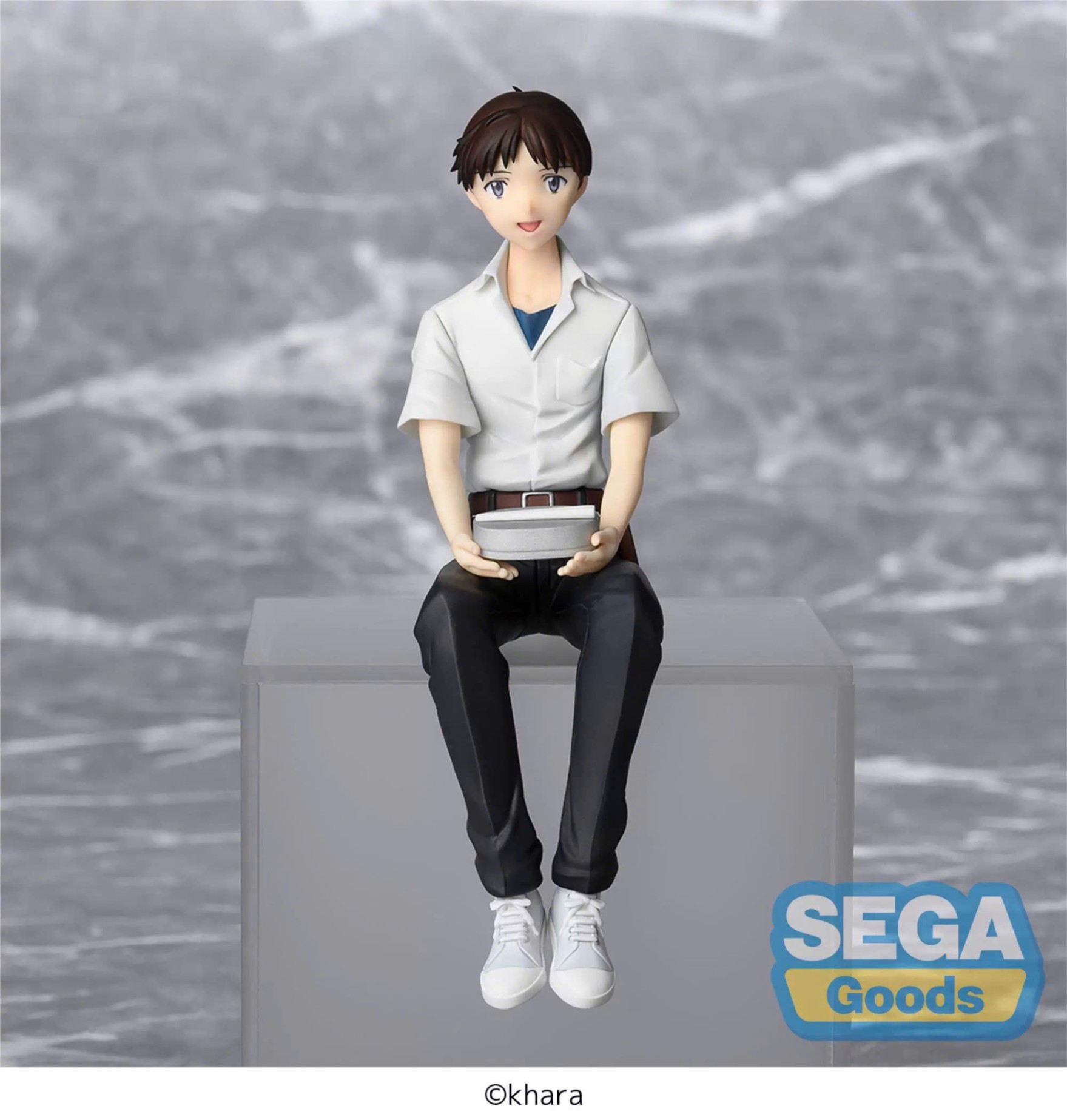 Mô Hình Shinji Ikari - Rebuild of Evangelion - Premium Chokonose Figure Chính Hãng (SEGA)