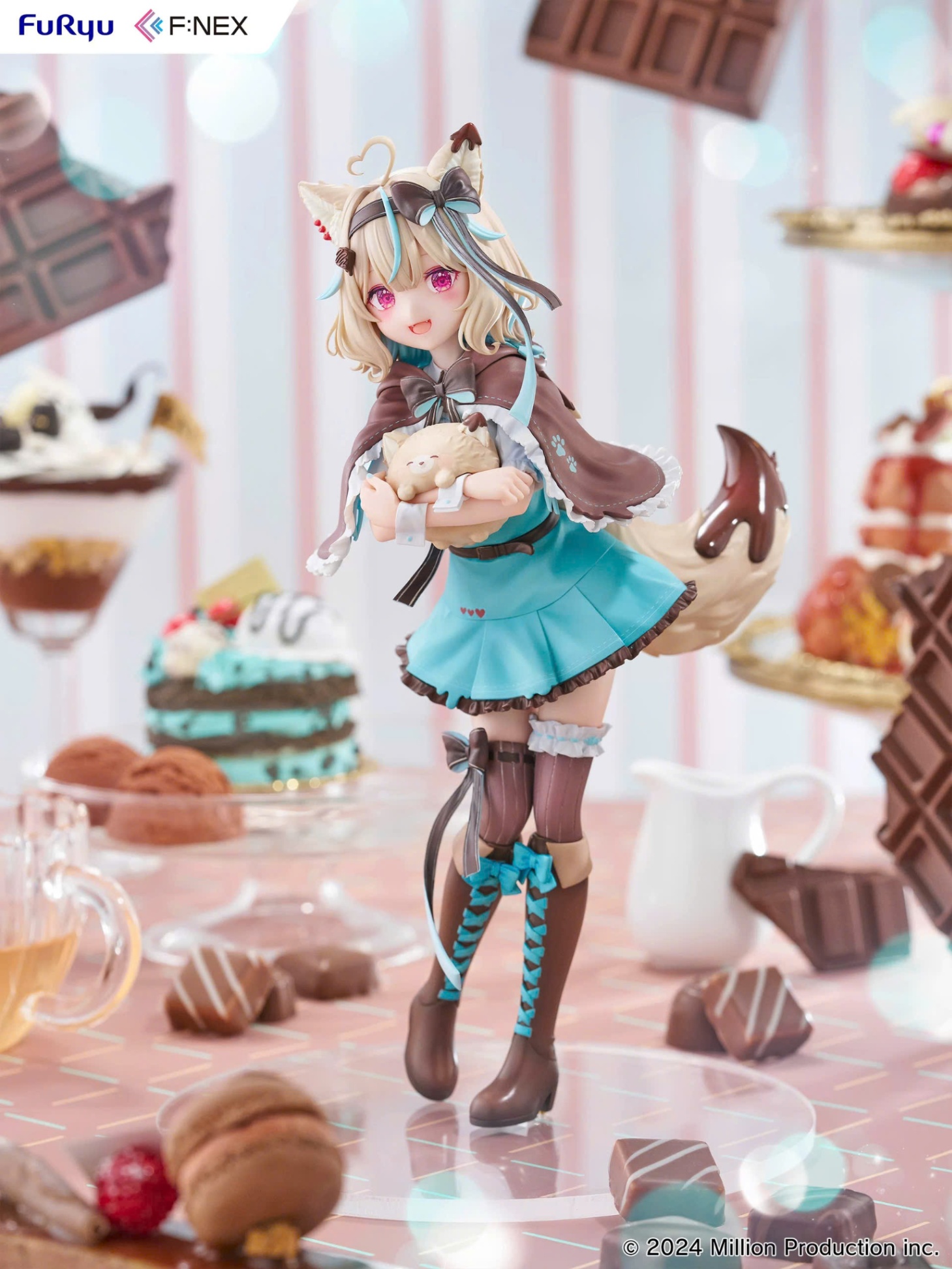 Mô Hình Amakami Konomi - Sweet Wolf Konomi 1/7 Scale Figure Chính Hãng (F:NEX)