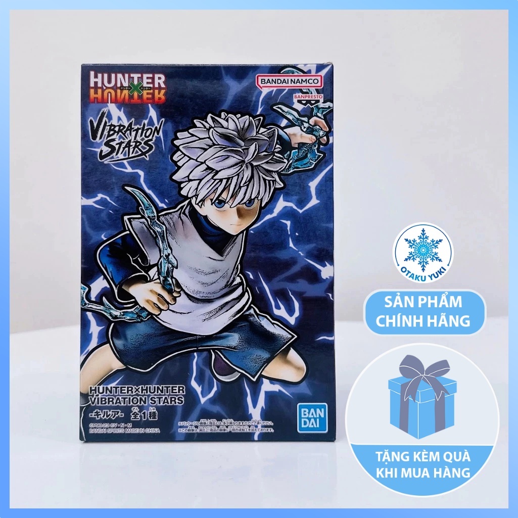 Mô Hình Killua Zoldyck - Vibration Stars Hunter x Hunter Figure (Banpresto)