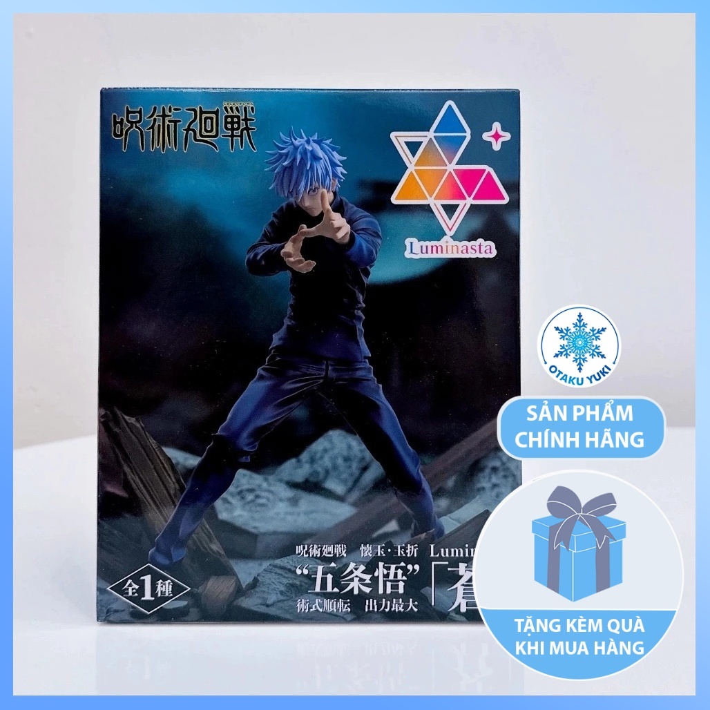 Mô Hình Gojo Satoru - Jujutsu Kaisen Dai 2 Ki Luminasta Figure (SEGA)
