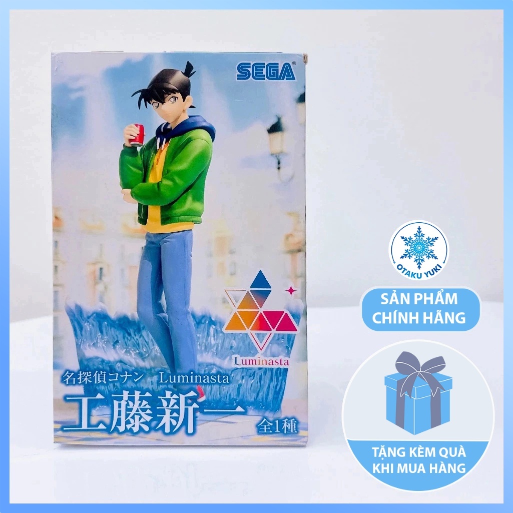 [Chính Hãng] Mô Hình Kudo Shinichi - Luminasta Figure (SEGA)
