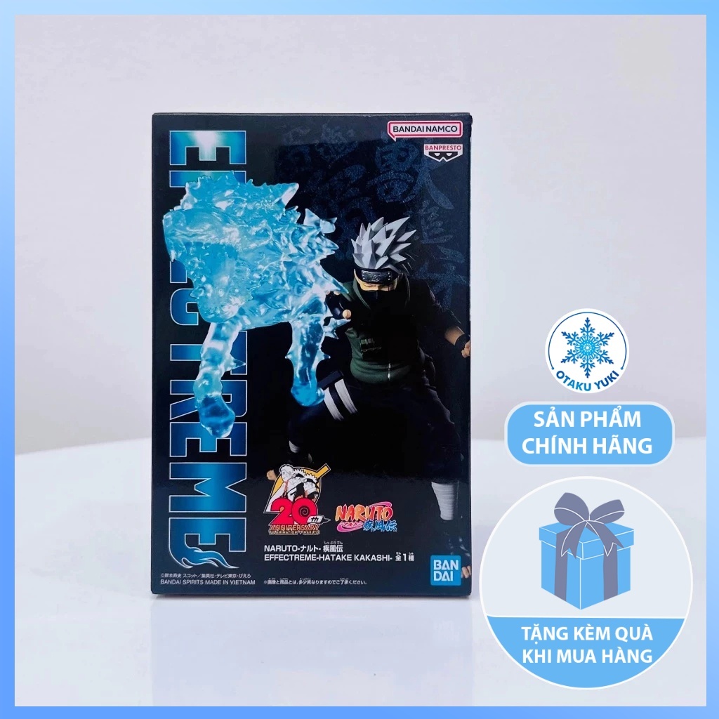 [Chính Hãng] Mô Hình Hatake Kakashi - Effectreme Figure (Banpresto)
