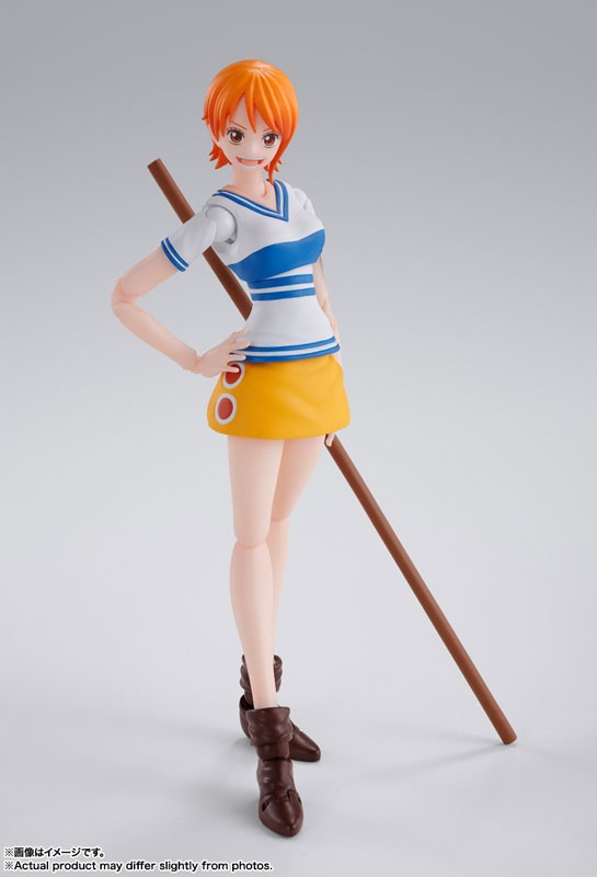 Mô Hình Nami - Dawn of Adventure - One Piece - S.H.Figuarts Figure Chính Hãng (Bandai Spirits)