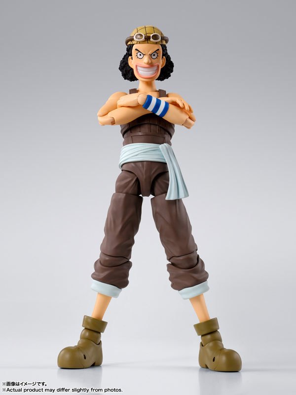 Mô Hình Usopp - Dawn of Adventure - One Piece - S.H.Figuarts Figure Chính Hãng (Bandai Spirits)