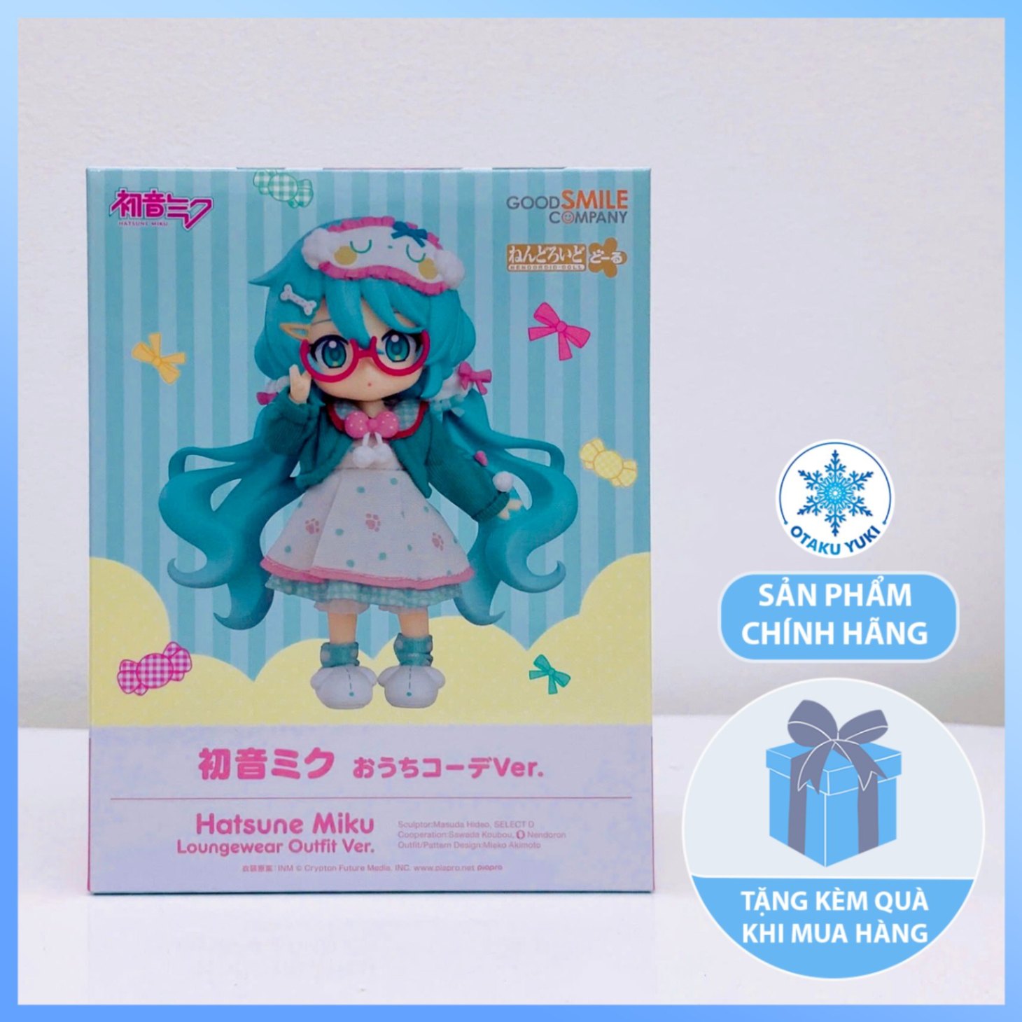 Mô Hình Nendoroid Doll Hatsune Miku - Character Vocal Series 01 Loungewear Outfit Ver.