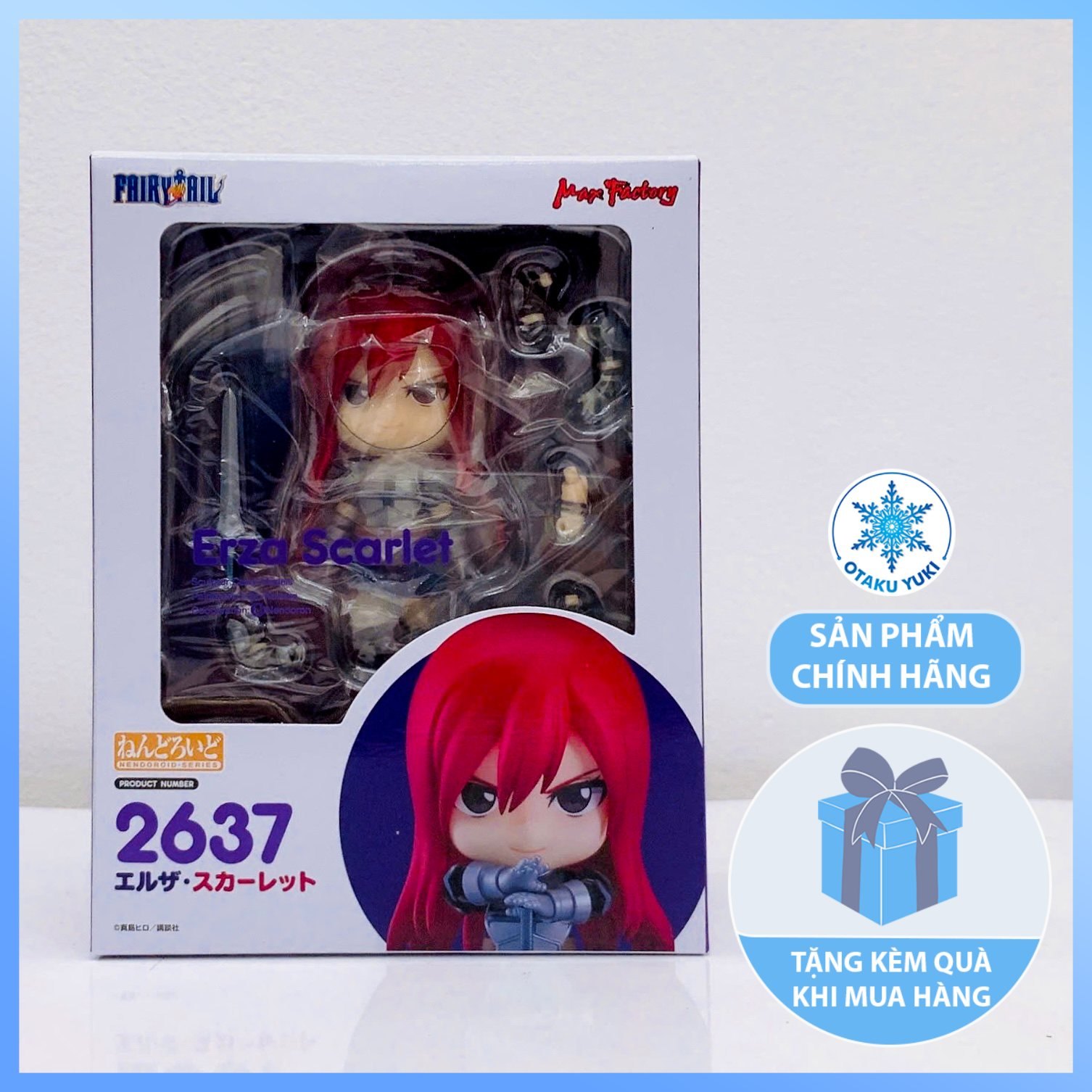 Mô Hình Nendoroid Erza Scarlet - Nendoroid 2637 Fairy Tail