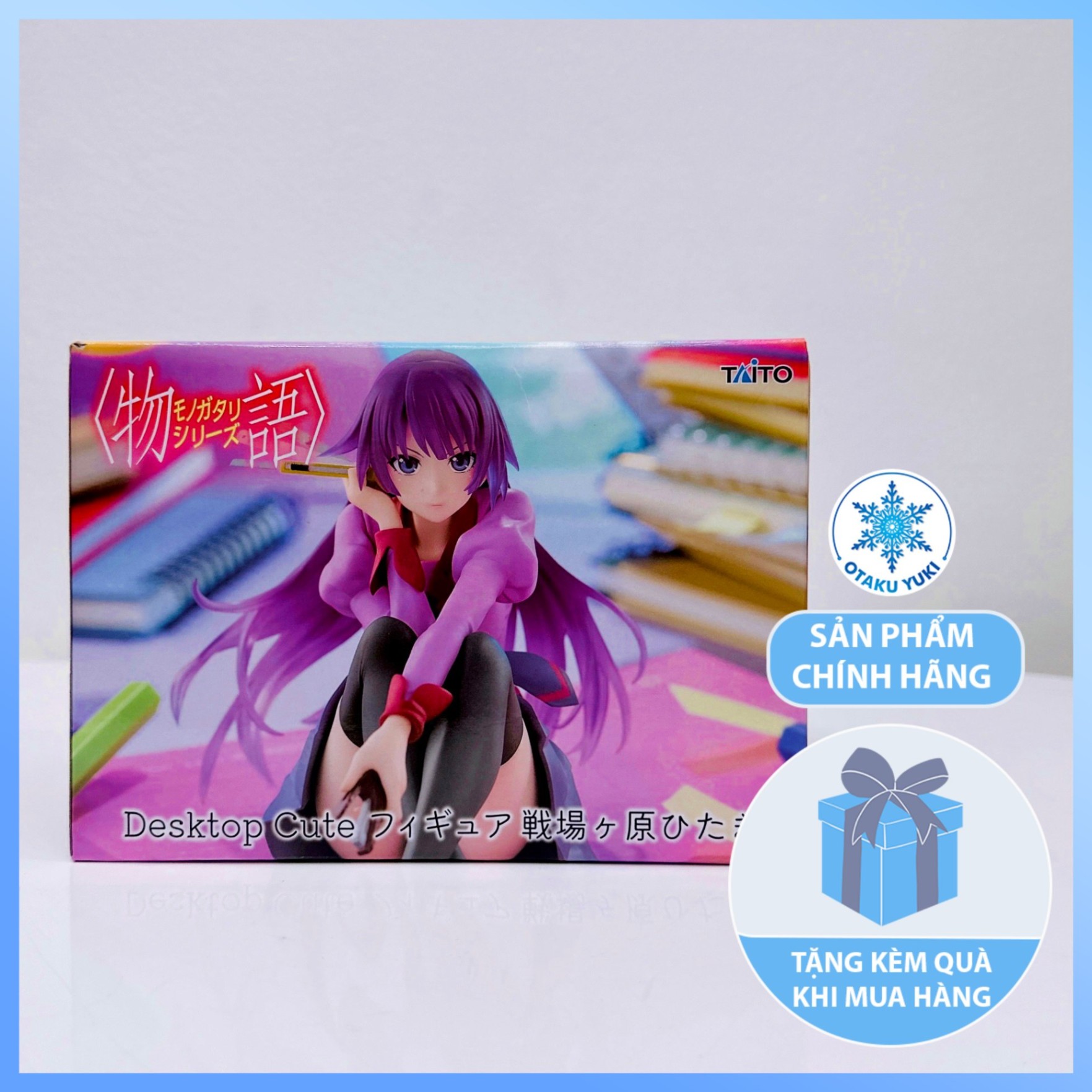 Mô Hình Senjougahara Hitagi - Monogatari Series - Desktop Cute (Taito)