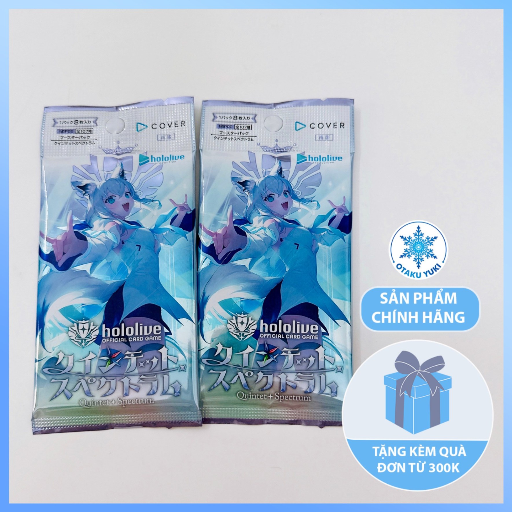 Gói Thẻ Pack Card Hololive Official Card Game Vol.2 Quintet Spectrum