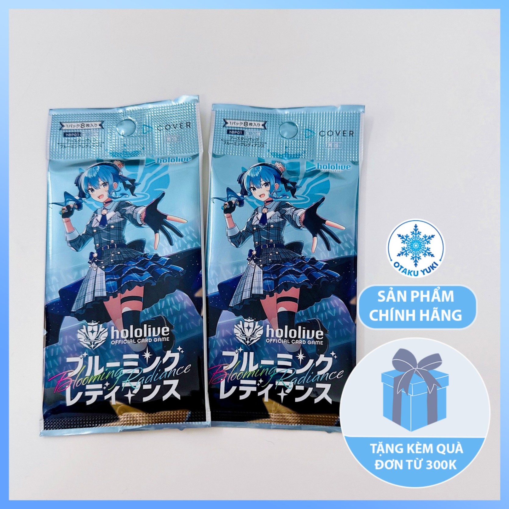 Gói Thẻ Pack Card Hololive Official Card Game Vol.1 Blooming Radiance