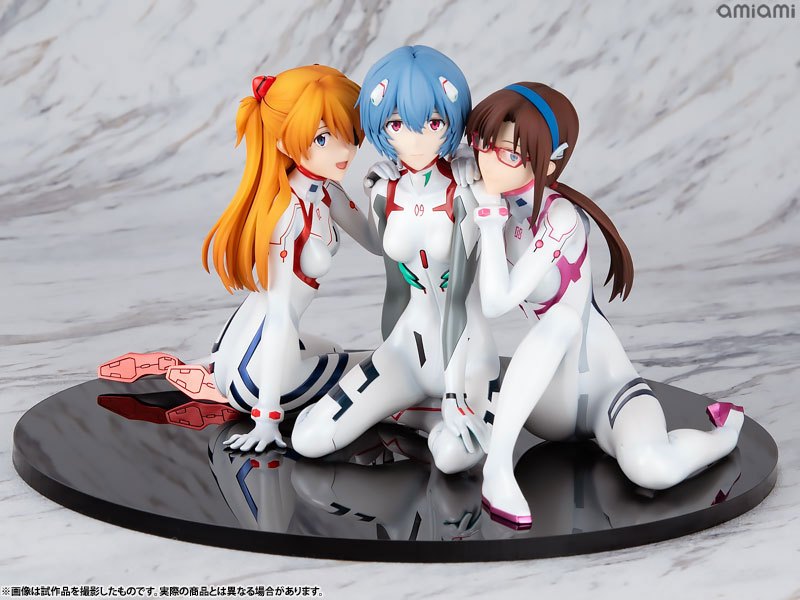 Mô Hình Asuka / Rei / Mari - Newtype Cover Ver. - Evangelion: 3.0+1.0 Thrice Upon A Time - 1/8 Scale Figure Chính Hãng (KADOKAWA)