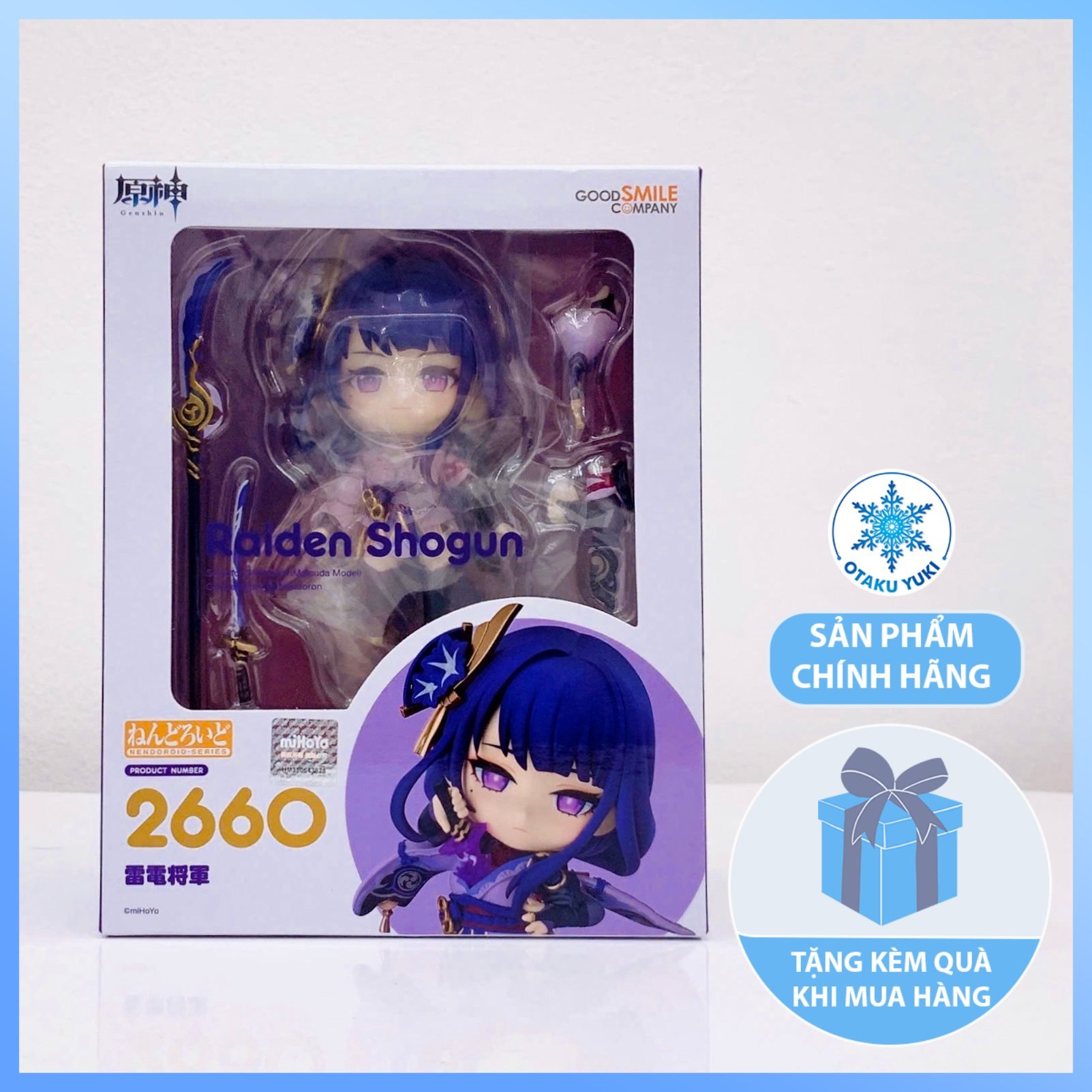 Mô Hình Nendoroid Raiden Shogun - Nendoroid Genshin Impact (HoYoVerse)