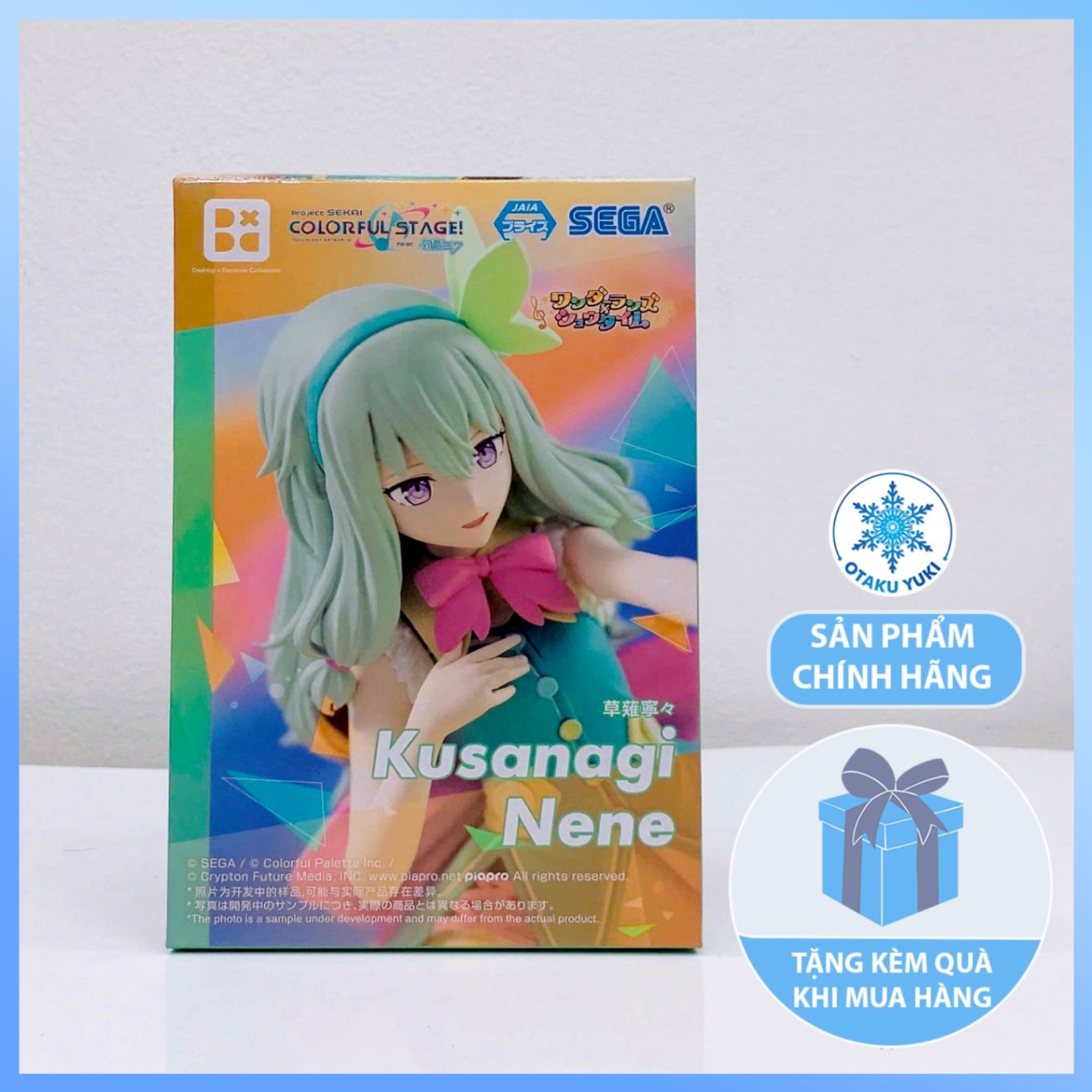 Mô Hình Kusanagi Nene - Project Sekai: Colorful Stage! feat. Hatsune Miku - Desktop × Decorate Collections Figure Chính Hãng (SEGA)