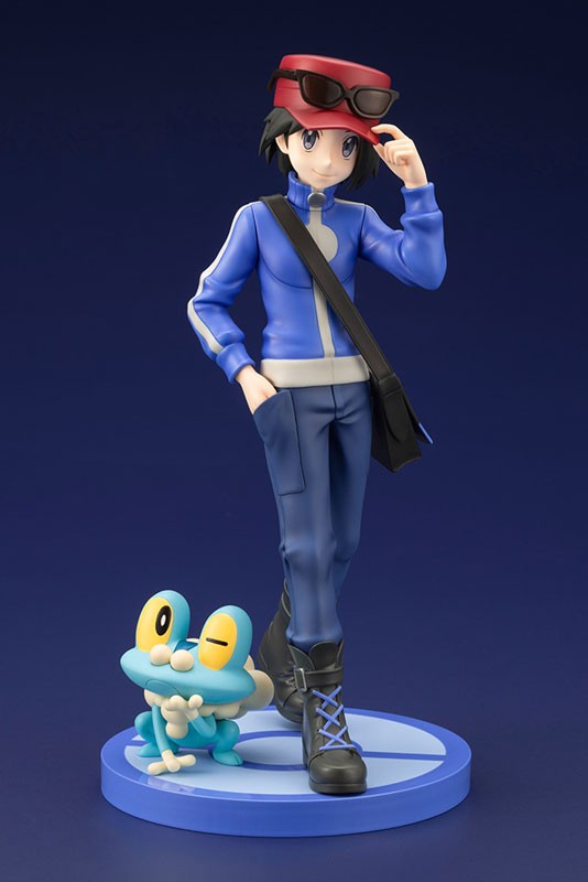 Mô Hình Karumu with Froakie - Pokemon - ARTFX J 1/8 Scale Figure Chính Hãng (Kotobukiya)