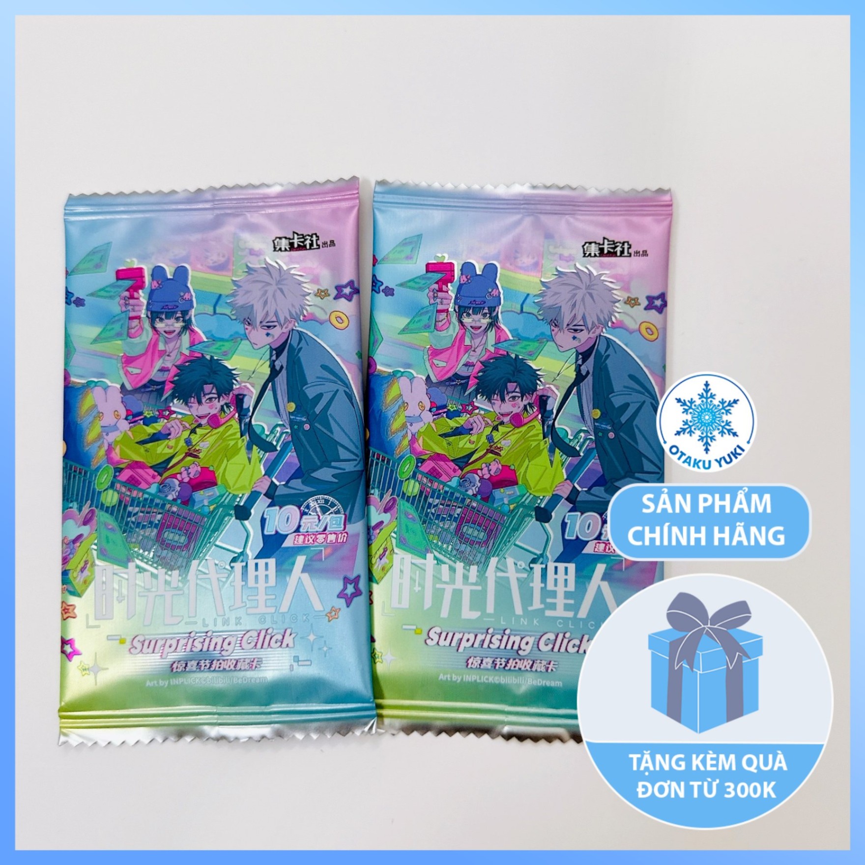 Surprising Click Gói Thẻ Pack Card Link Click Surprising Click (Bilibili x BeDream)