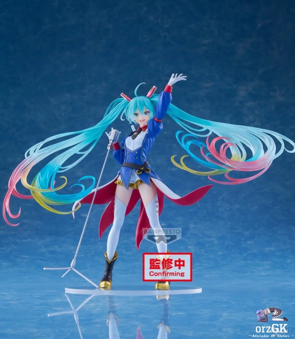 Mô Hình Hatsune Miku & Gundam 45th Anniversary - BANPRESTO EVOLVE - GUNDAM Collaboration Figure Chính Hãng (Bandai Spirits)