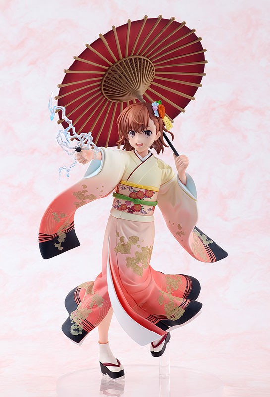 Mô Hình Mikoto Misaka - Kimono ver. - A Certain Scientific Railgun T - 1/7 Scale Complete Figure Chính Hãng (KADOKAWA)