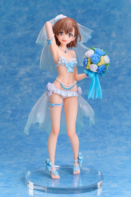 Mô Hình Mikoto Misaka - Wedding Swimsuit Ver. - A Certain Scientific Railgun T - 1/7 Scale Figure Chính Hãng ( A.DIMENSION)
