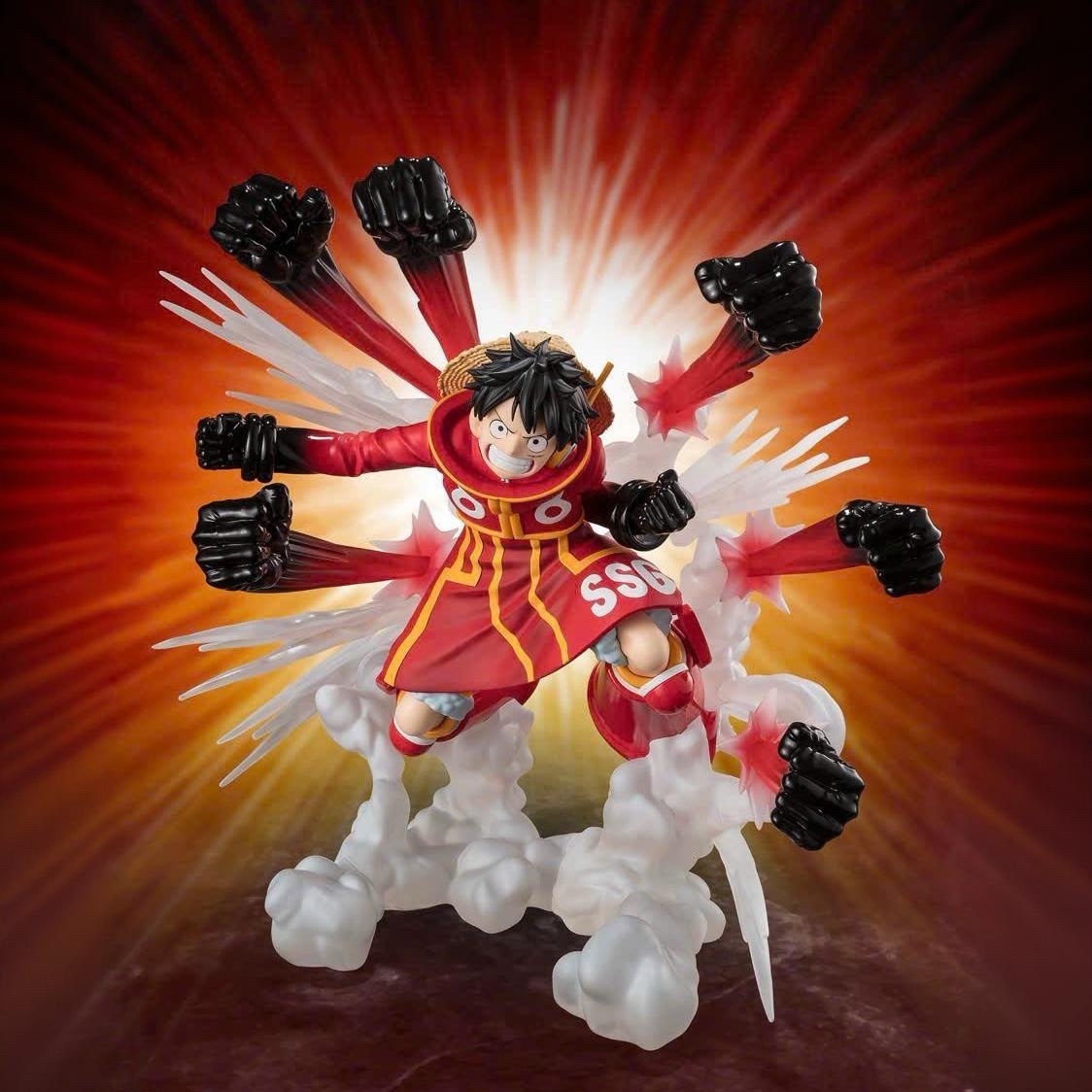 Mô Hình Monkey D. Luffy Gum-Gum Hawk Gatling Extra Battle - One Piece - Figuarts Zero Figure Chính Hãng (BANDAI SPIRITS)