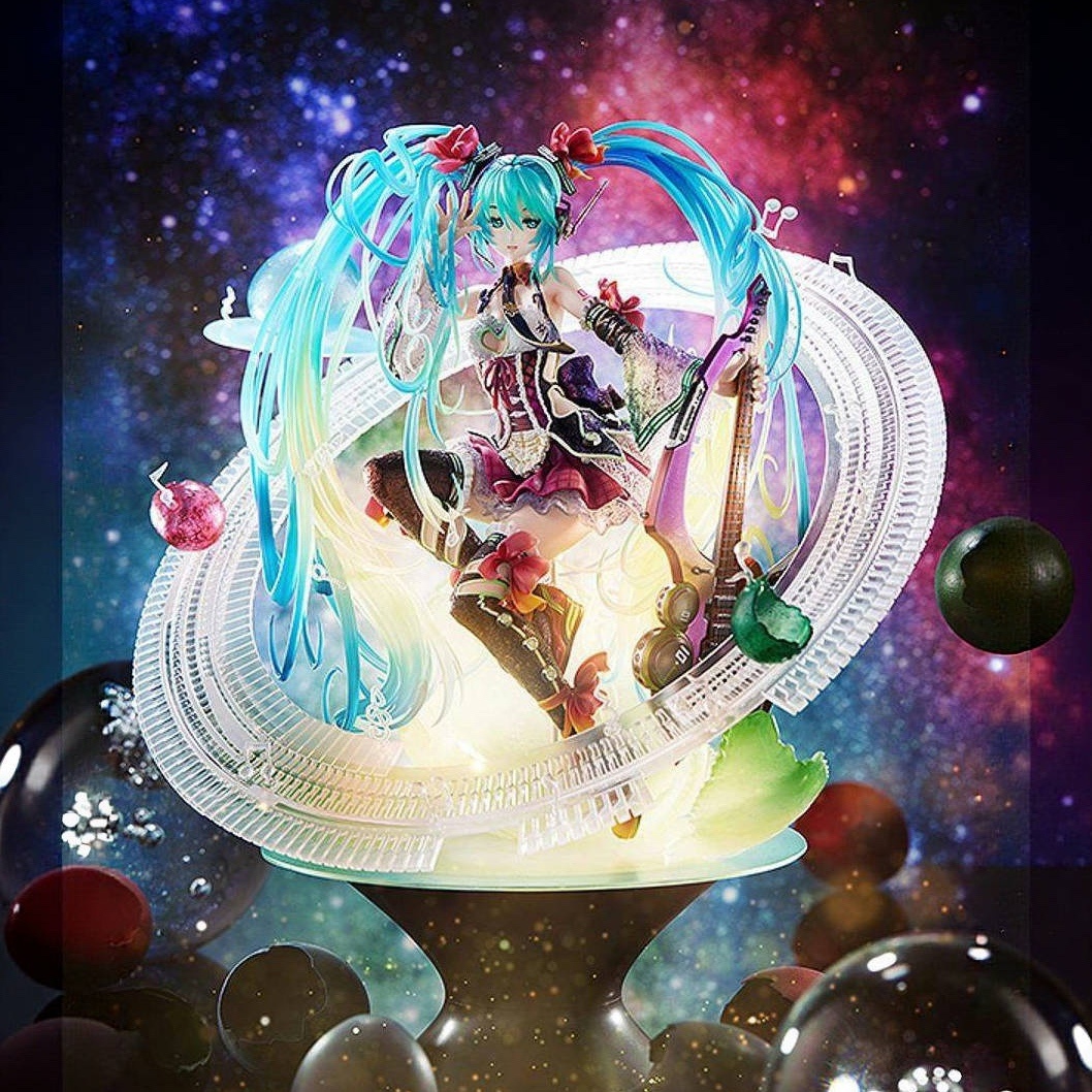 Mô Hình Hatsune Miku Virtual Popstar Ver - Character Vocal Series 01- 1/7 Scale Figure Chính Hãng (Max Factory)