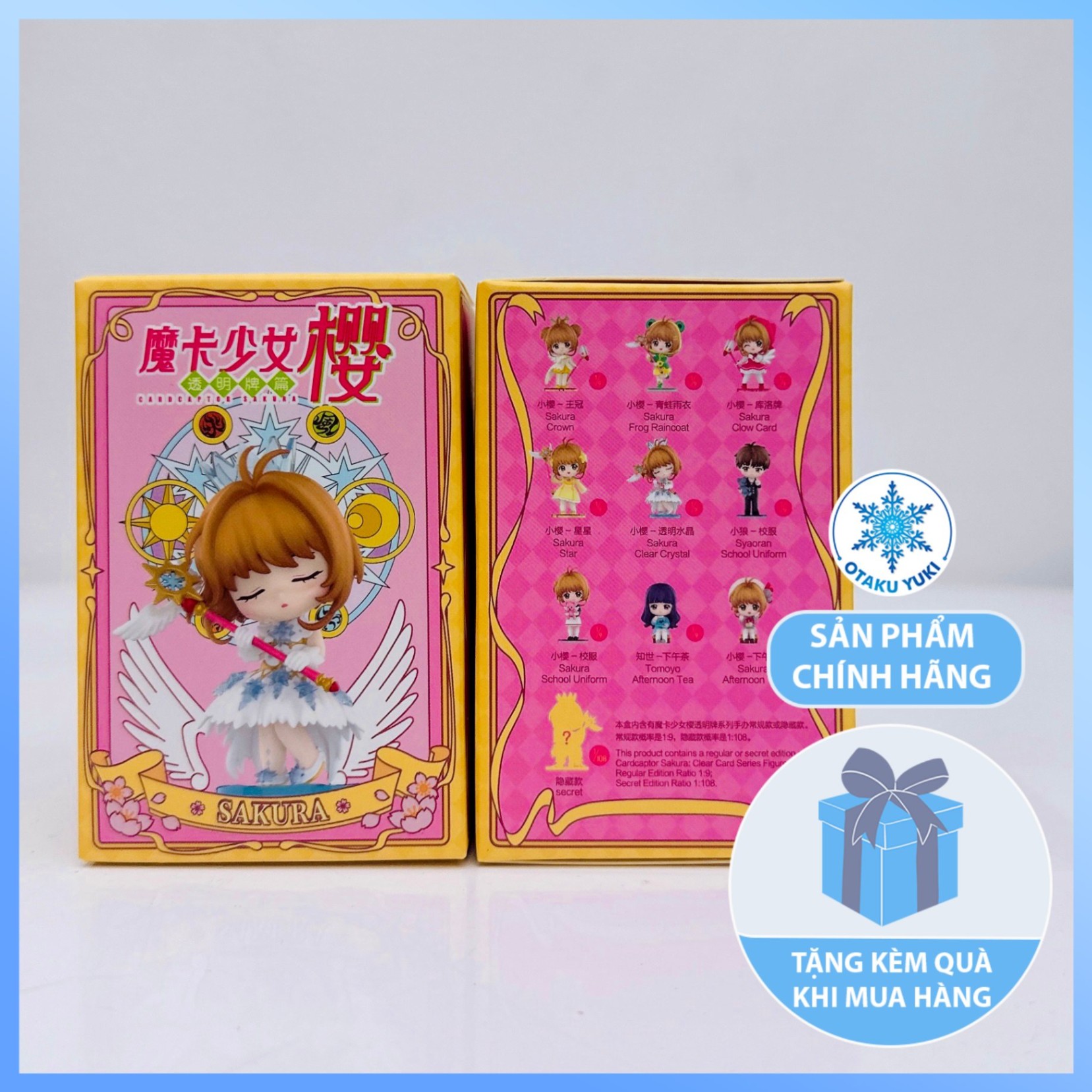 Mô Hình Blind Box Cardcaptor Sakura Clear Card