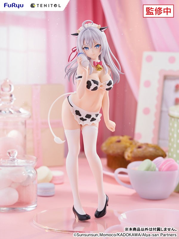 Mô Hình Alisa Mikhailovna Kujou - Cow Ver. - Tenitol Tall - Alya Sometimes Hides Her Feelings in Russian Figure Chính Hãng (FuRyu)