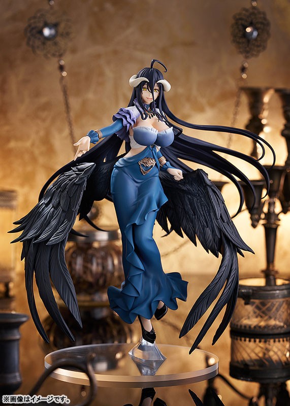 Mô Hình Albedo Jet Black Dress Ver. - Overlord - POP UP PARADE SP Figure Chính Hãng (GSC)