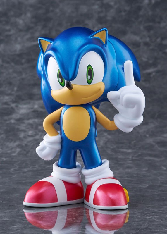 Mô Hình SoftB Half Sonic the Hedgehog Metallic Color Ver. - Sonic the Hedgehog - Complete Figure Chính Hãng (Bellfine)