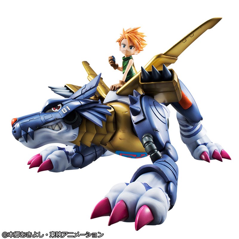 Mô Hình Metal Garurumon & Yamato Ishida - G.E.M. Series - Digimon Adventure - Figure Chính Hãng (MegaHouse)