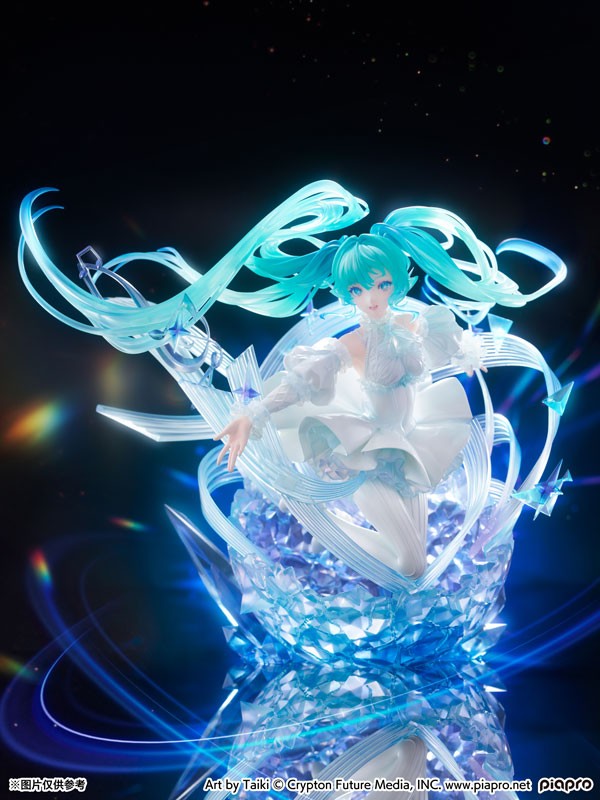 Mô Hình Hatsune Miku - Crystal Dress Ver. - 1/7 Scale Figure Chính Hãng (SSF/estream)
