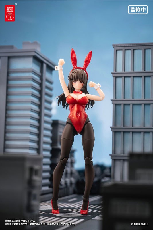 Mô Hình Bunny Girl Rena - antasy JK Series JK-01 - 1/12 Scale Action Figure Chính Hãng (Snail Shell)