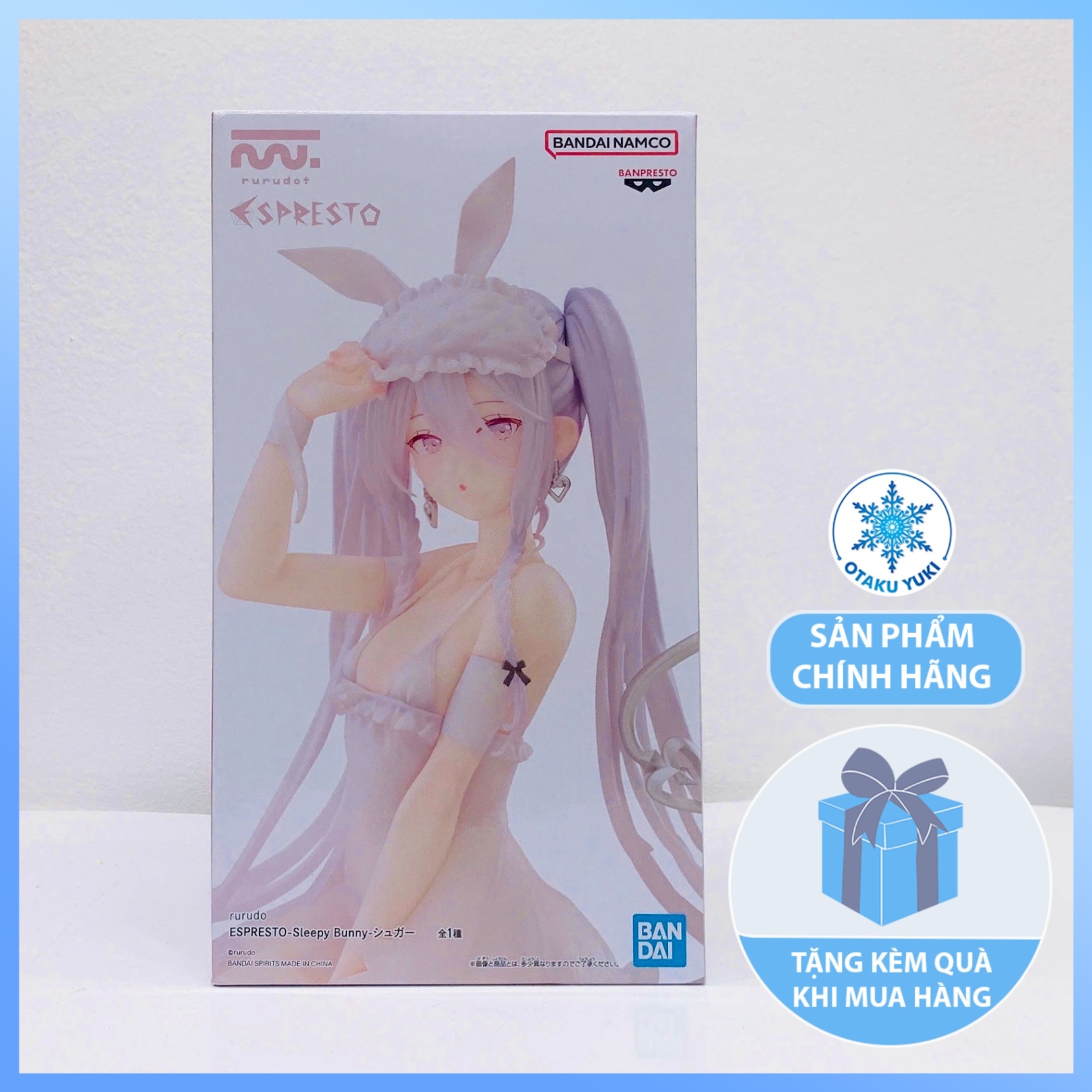 Mô Hình rurudo Sleepy Bunny Sugar - Espresto Figure Chính Hãng (Banpresto)
