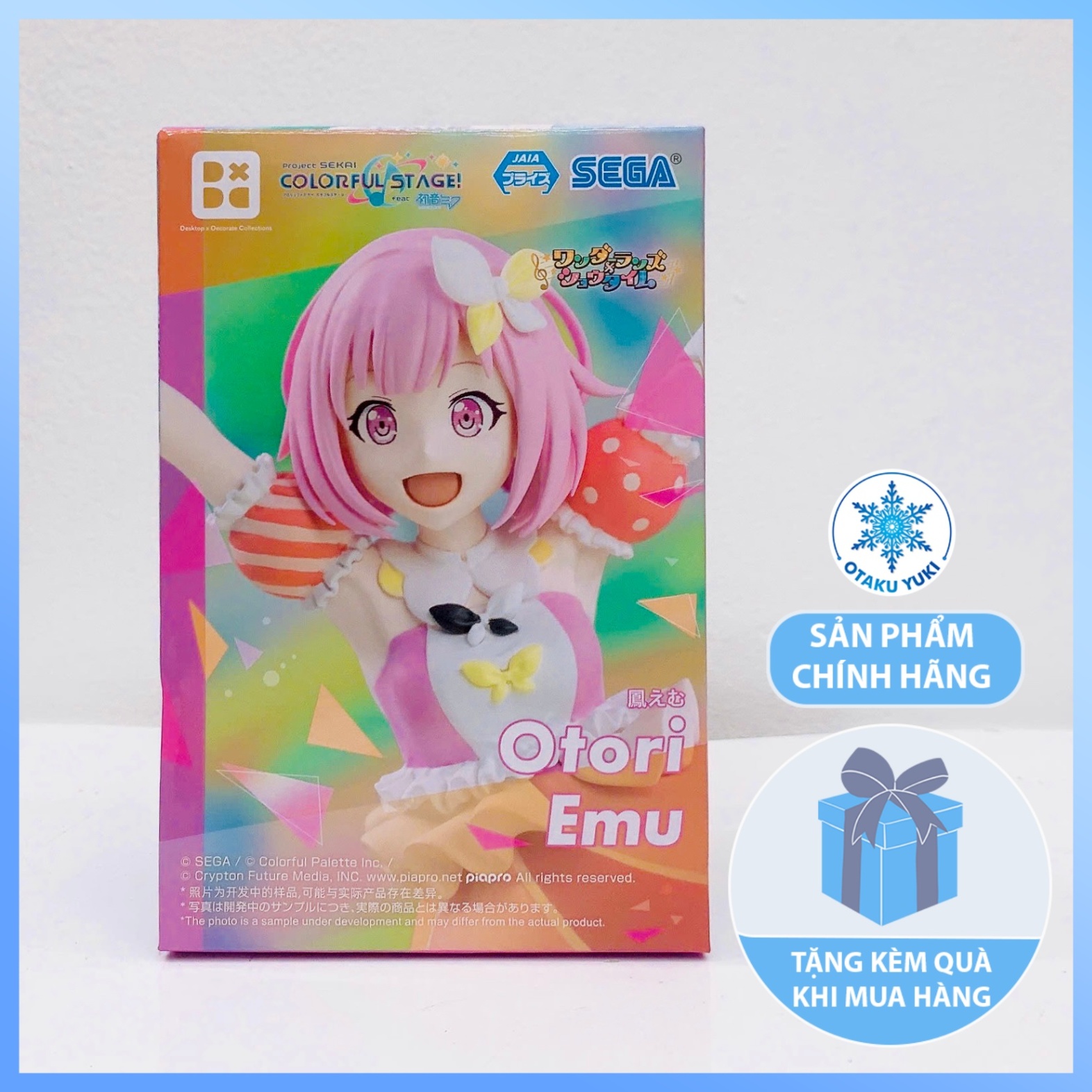 Mô Hình Otori Emu - Project Sekai: Colorful Stage! feat. Hatsune Miku - Desktop × Decorate Collections Figure Chính Hãng (SEGA)