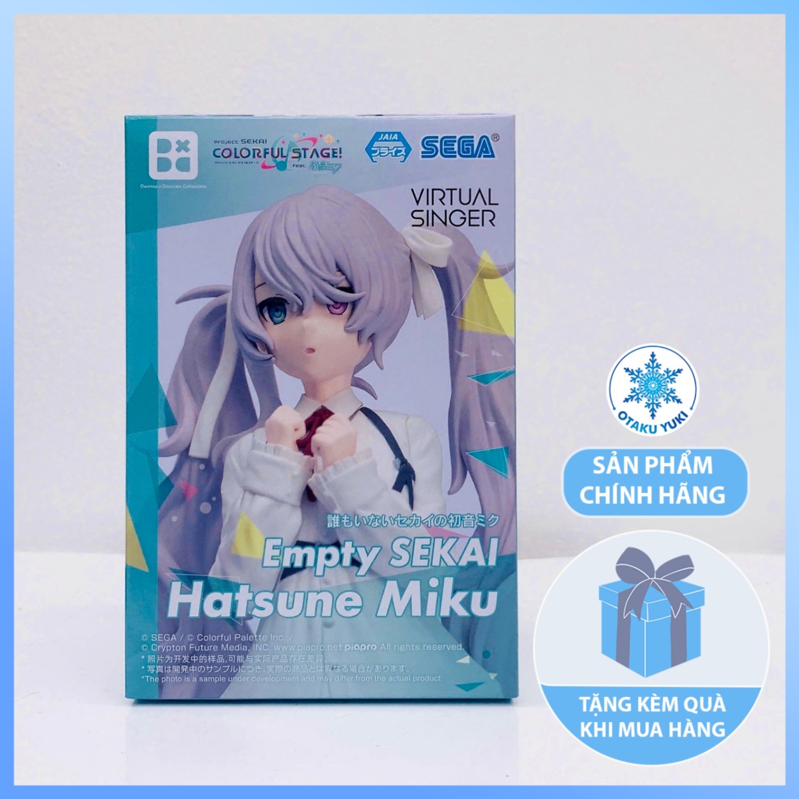 Mô Hình Hatsune Miku: Empty Sekai - Project Sekai: Colorful Stage! feat. Hatsune Miku - Desktop × Decorate Collections Figure Chính Hãng (SEGA)